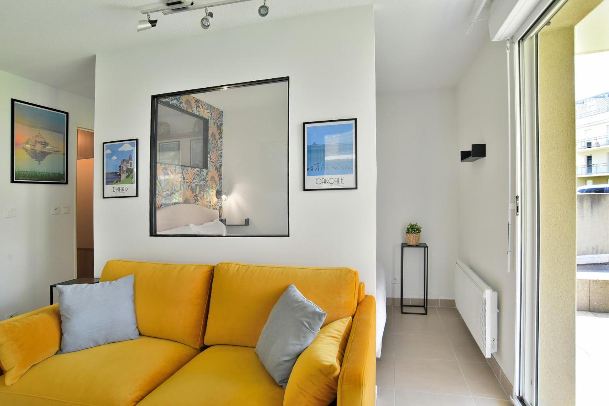 Escapade - Appartement Avec Jardin Et Parking دينان المظهر الخارجي الصورة